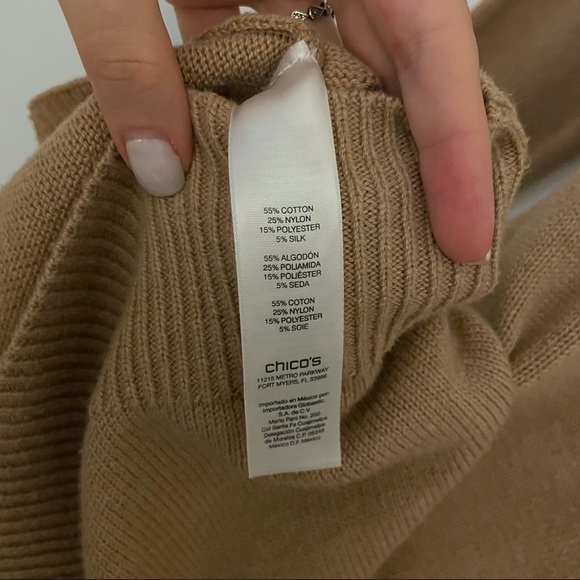 Chico's Turtleneck Sweater Dress - Picture 6 of 6